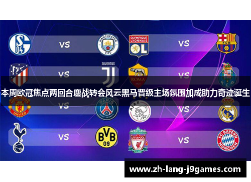 本周欧冠焦点两回合鏖战转会风云黑马晋级主场氛围加成助力奇迹诞生